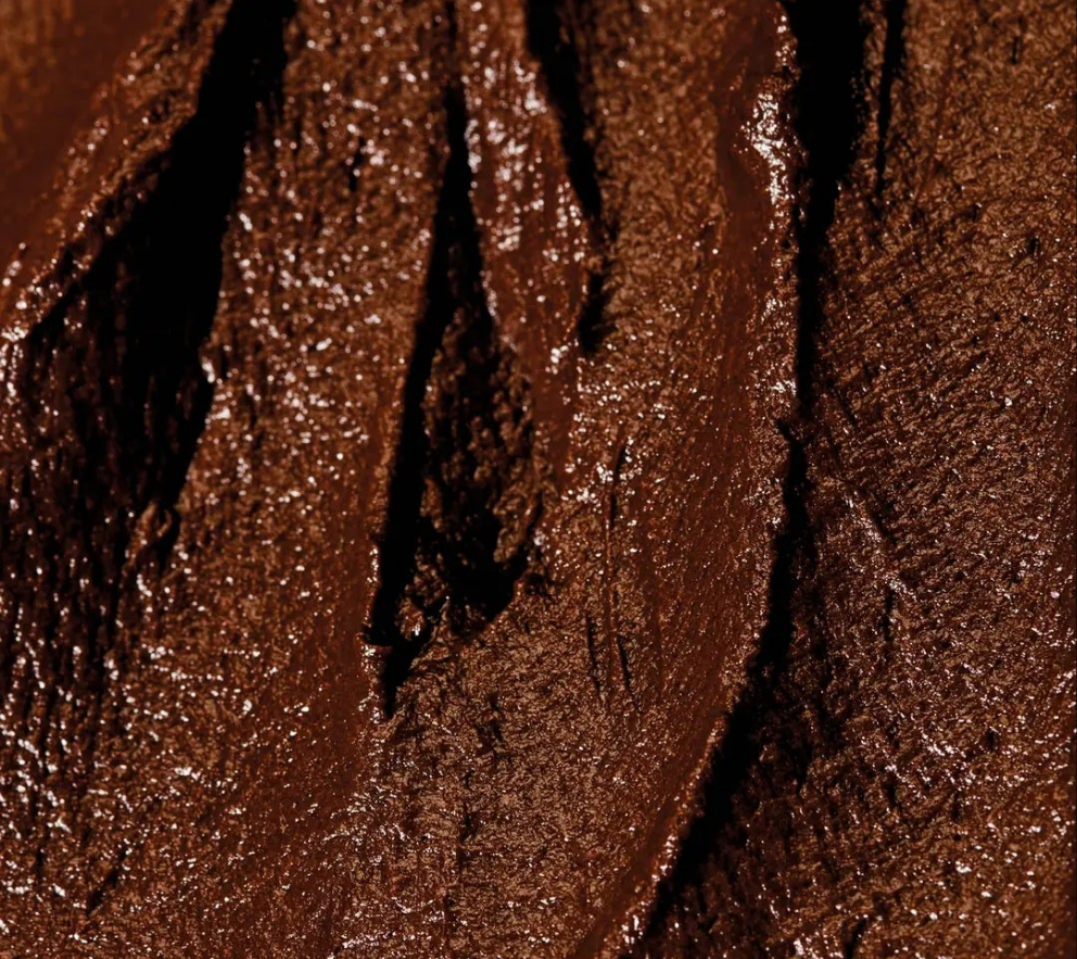 Masque visage chocolat