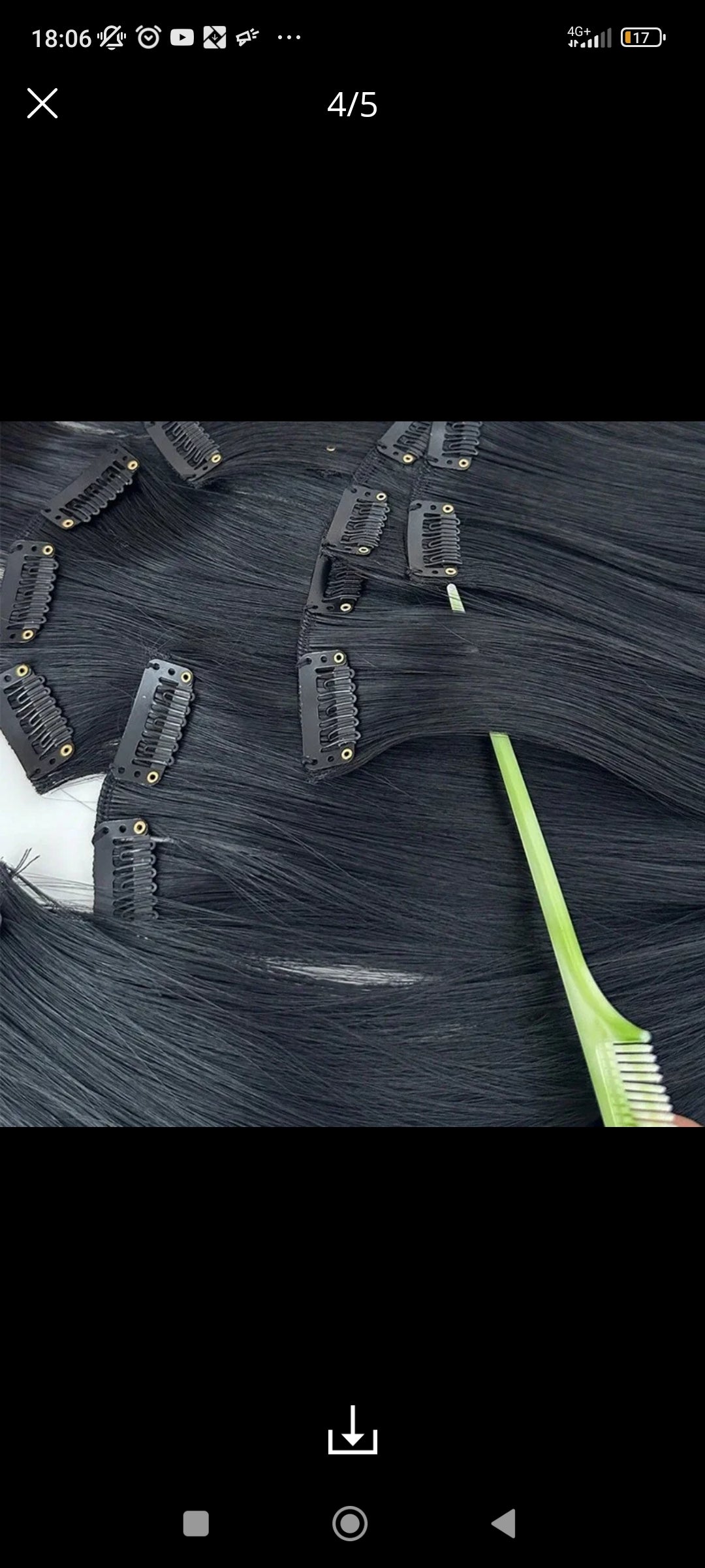 Extensions synthétiques à clips by Vaness'Beauty