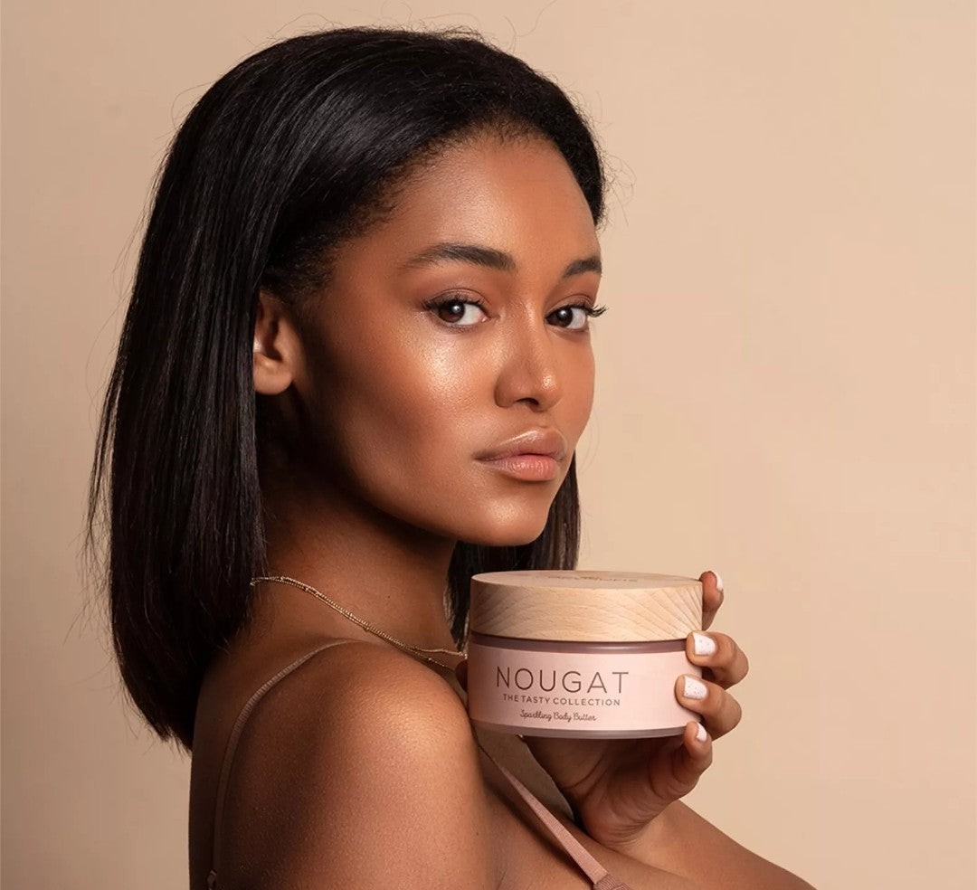 Beurre corporel scintillant Nougat