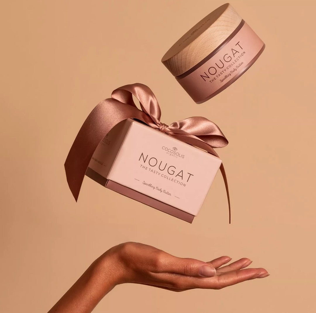 Beurre corporel scintillant Nougat