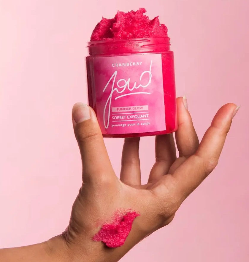 Sorbet exfoliant Cranberry