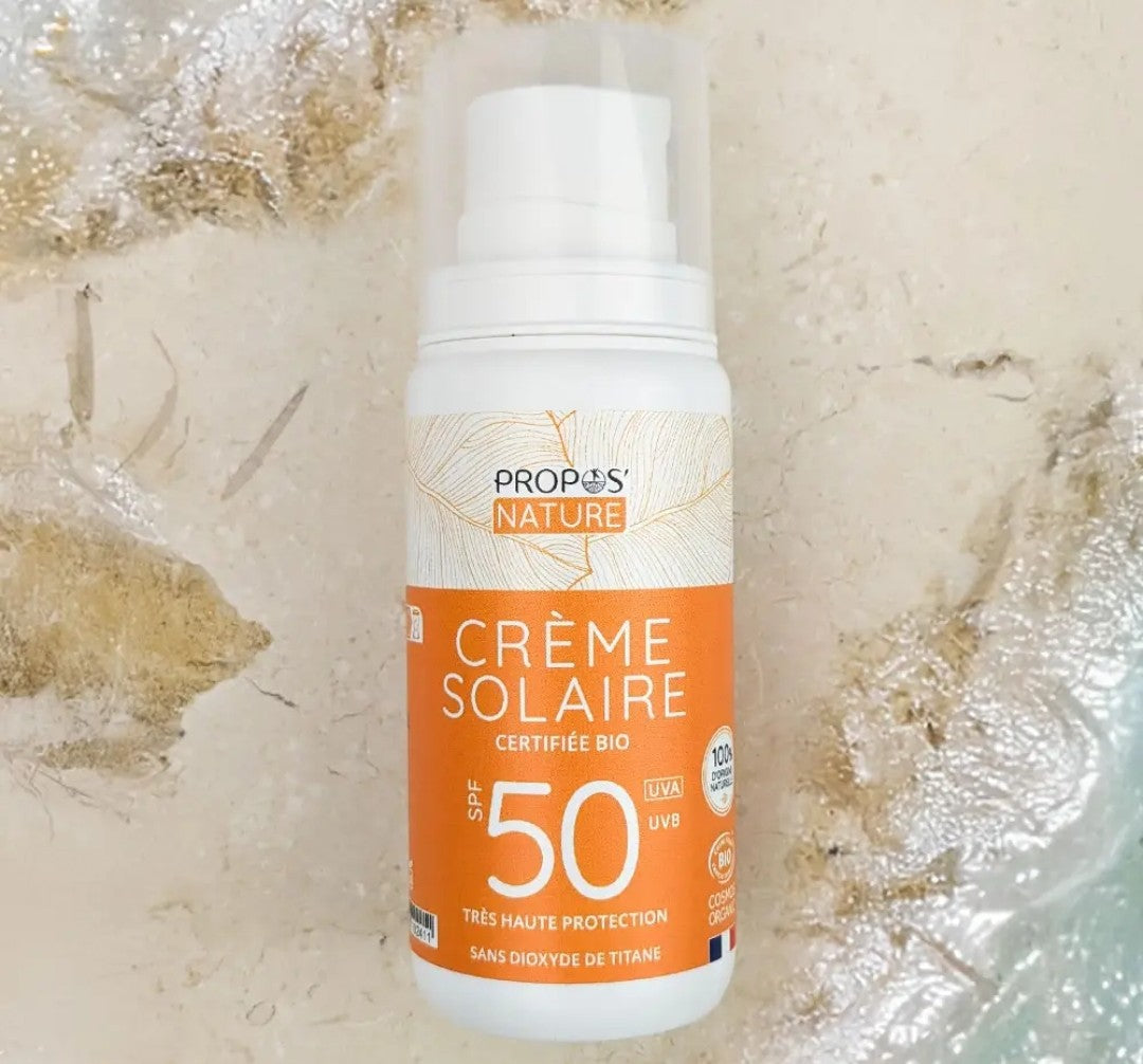 Crème solaire