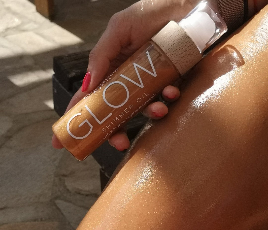 Huile paillettée Glow