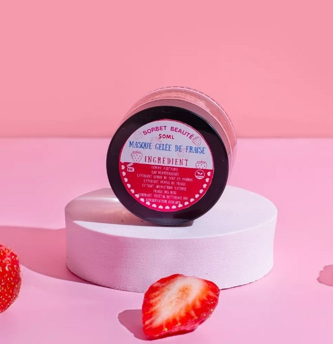 Masque facial Fraise
