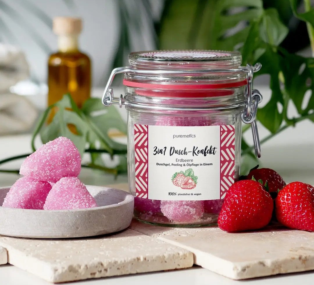 Bonbons de douche Fraise