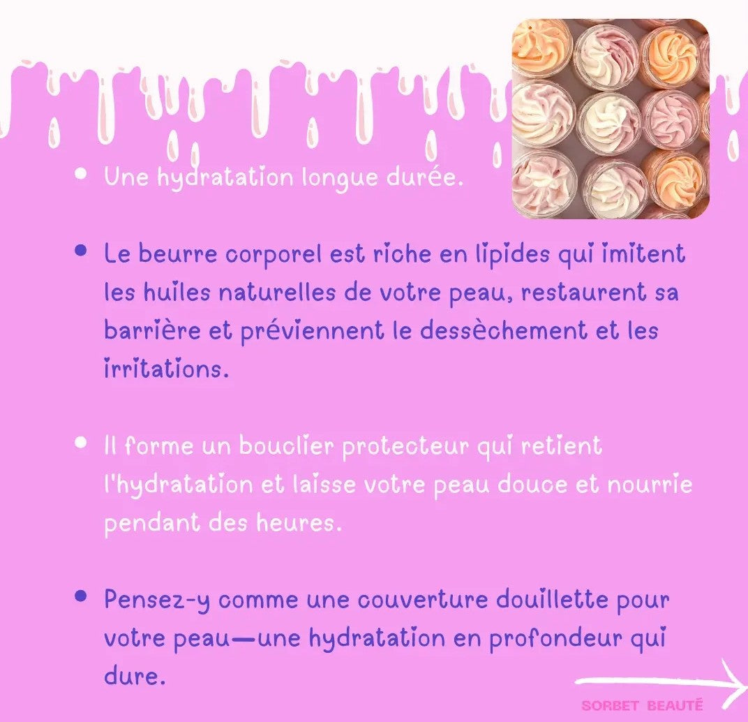 Beurre corporel Chamallow