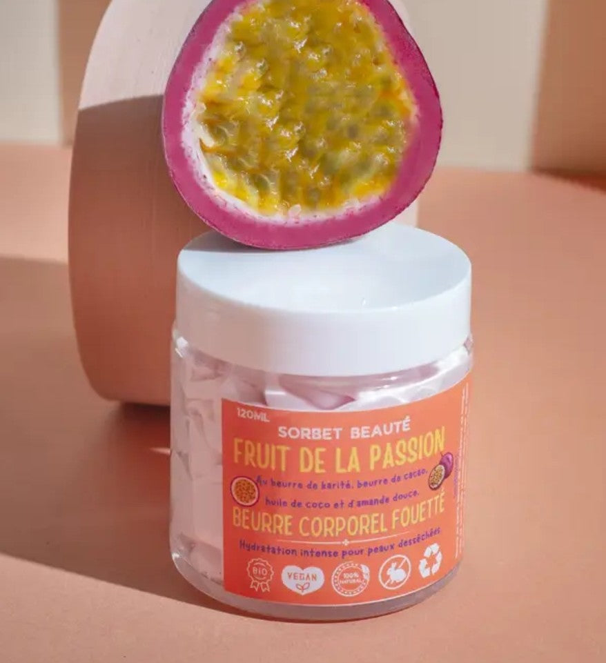 Beurre fouetté Fruits de la passion