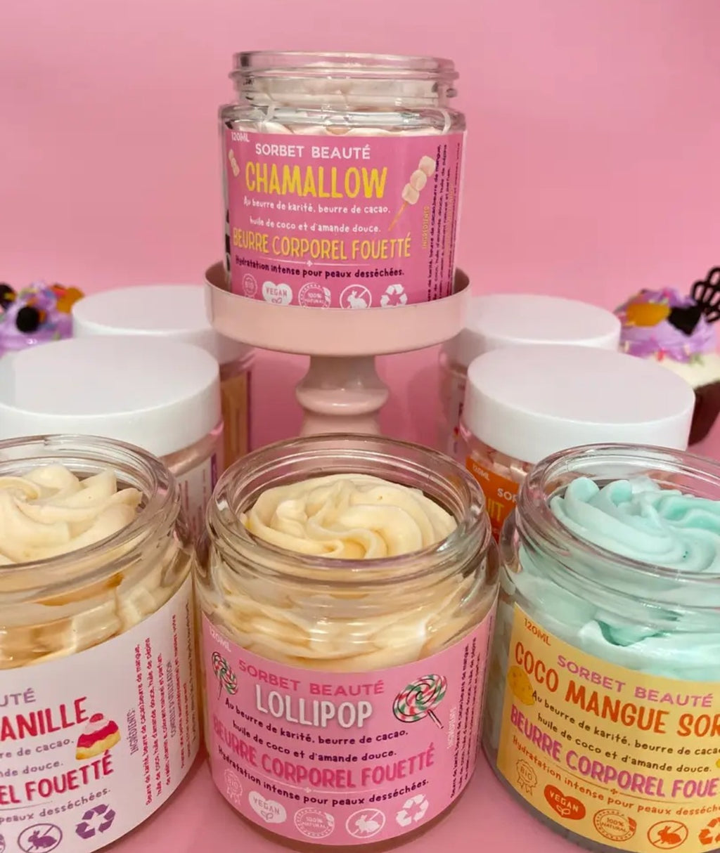 Savon fouetté Bonbon Myrtille