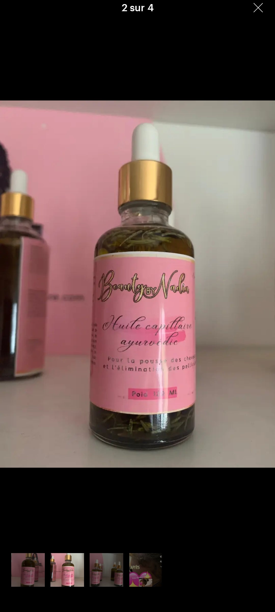 Huile ayurvédique cheveux 120 ml