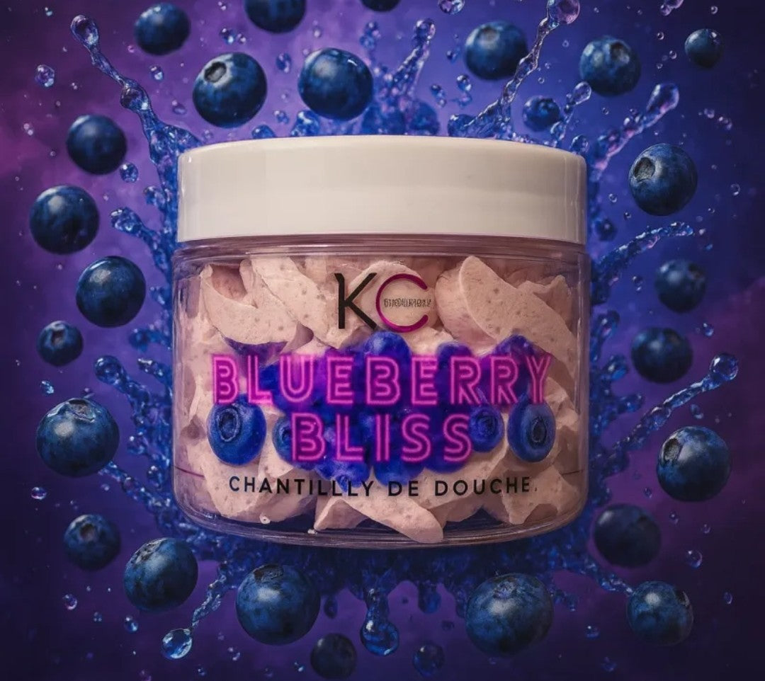 Chantilly de douche Myrtille