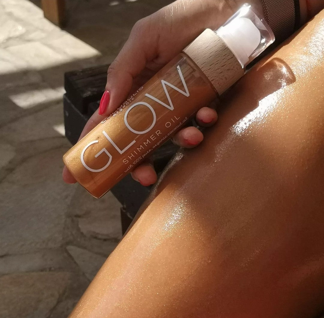 Huile paillettée Glow