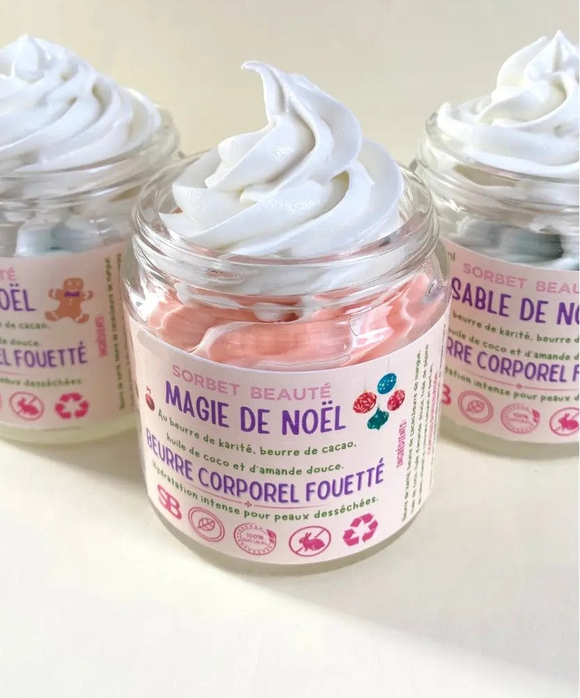 Beurre corporel Noël