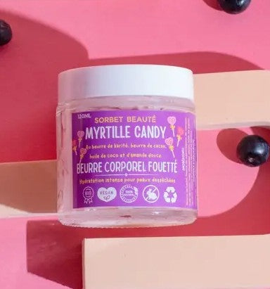 Beurre fouetté Bonbon Myrtille