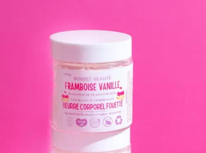 Beurre fouetté Framboise vanille