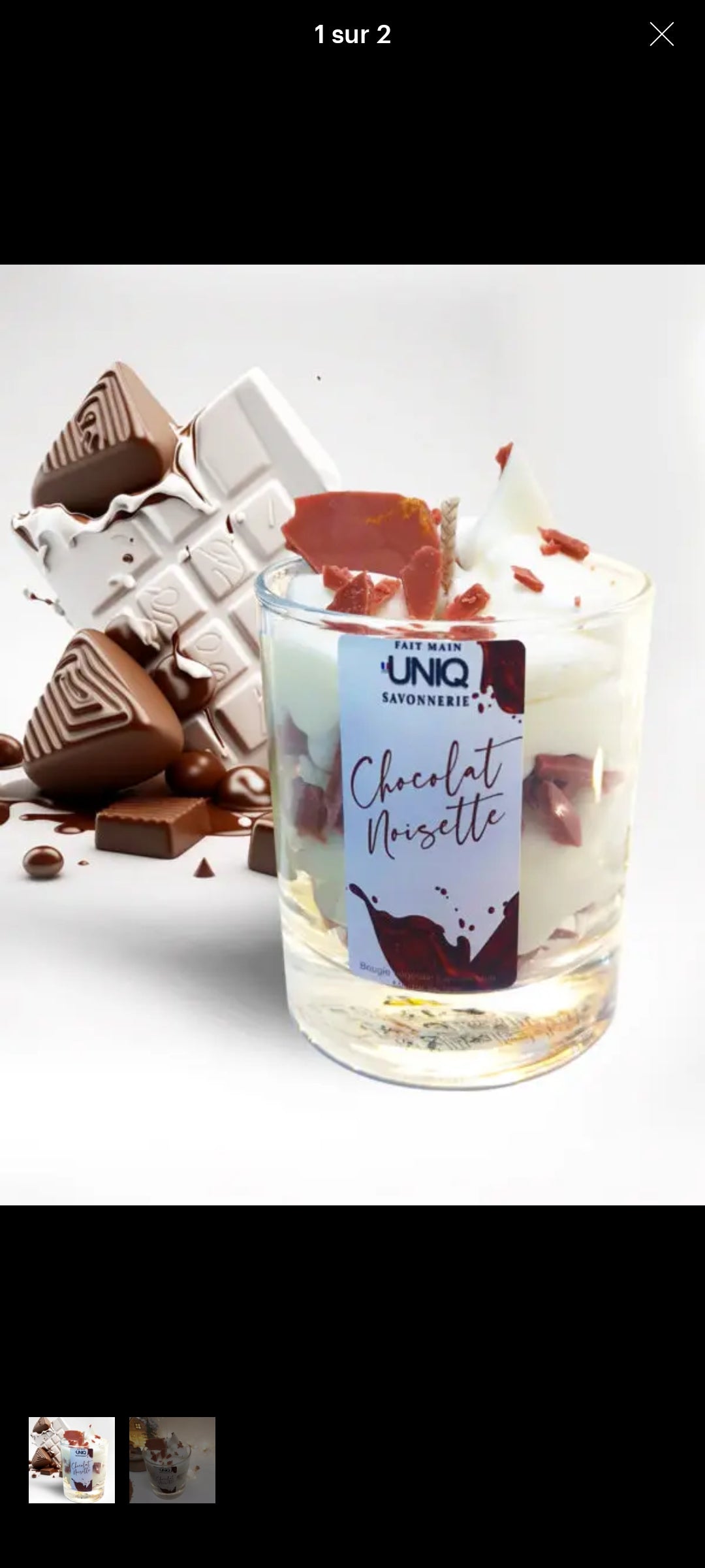 Bougie Chocolat