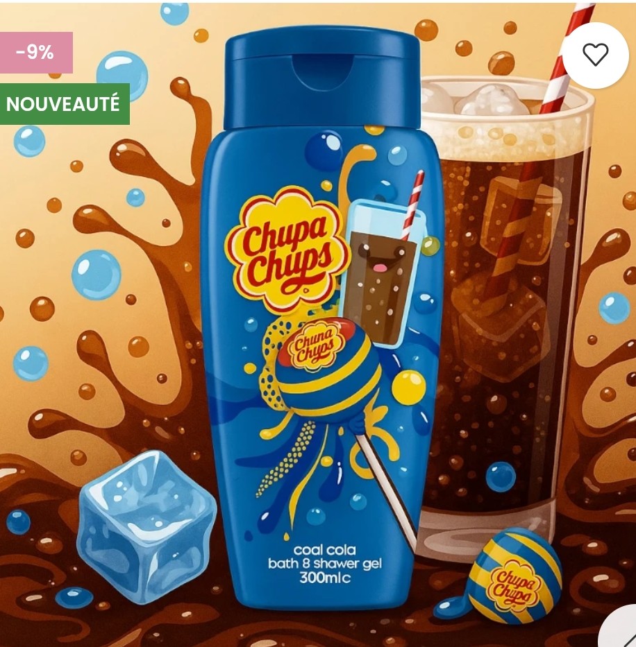 Gel douche coca cola