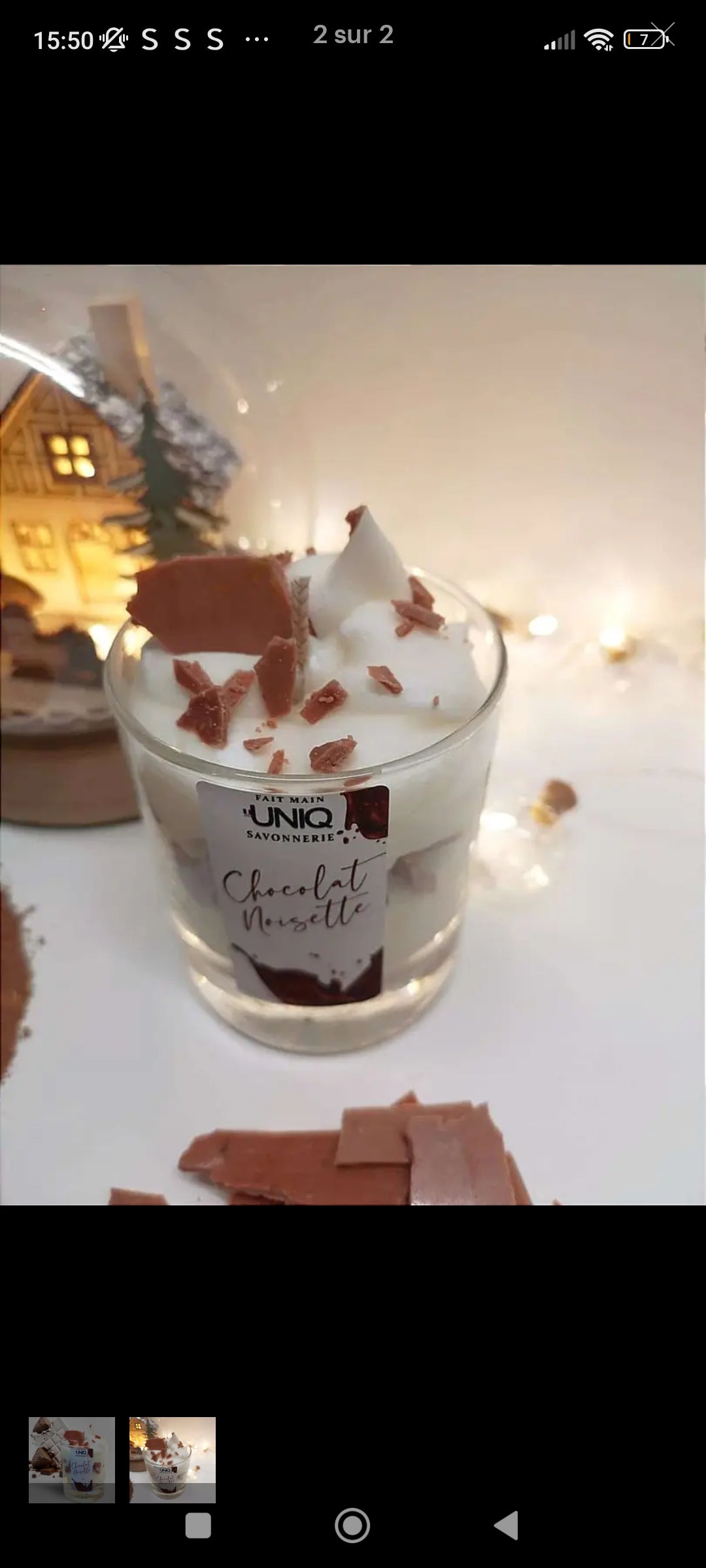 Bougie Chocolat