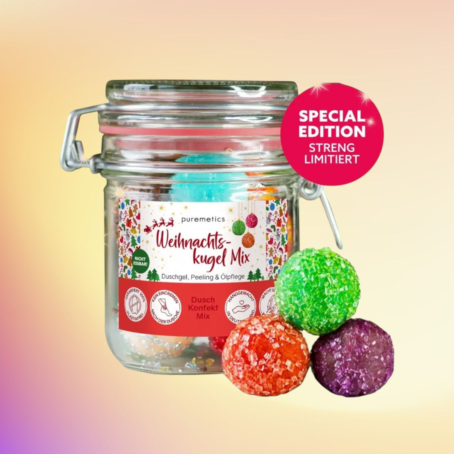 Bonbons de douche Noël