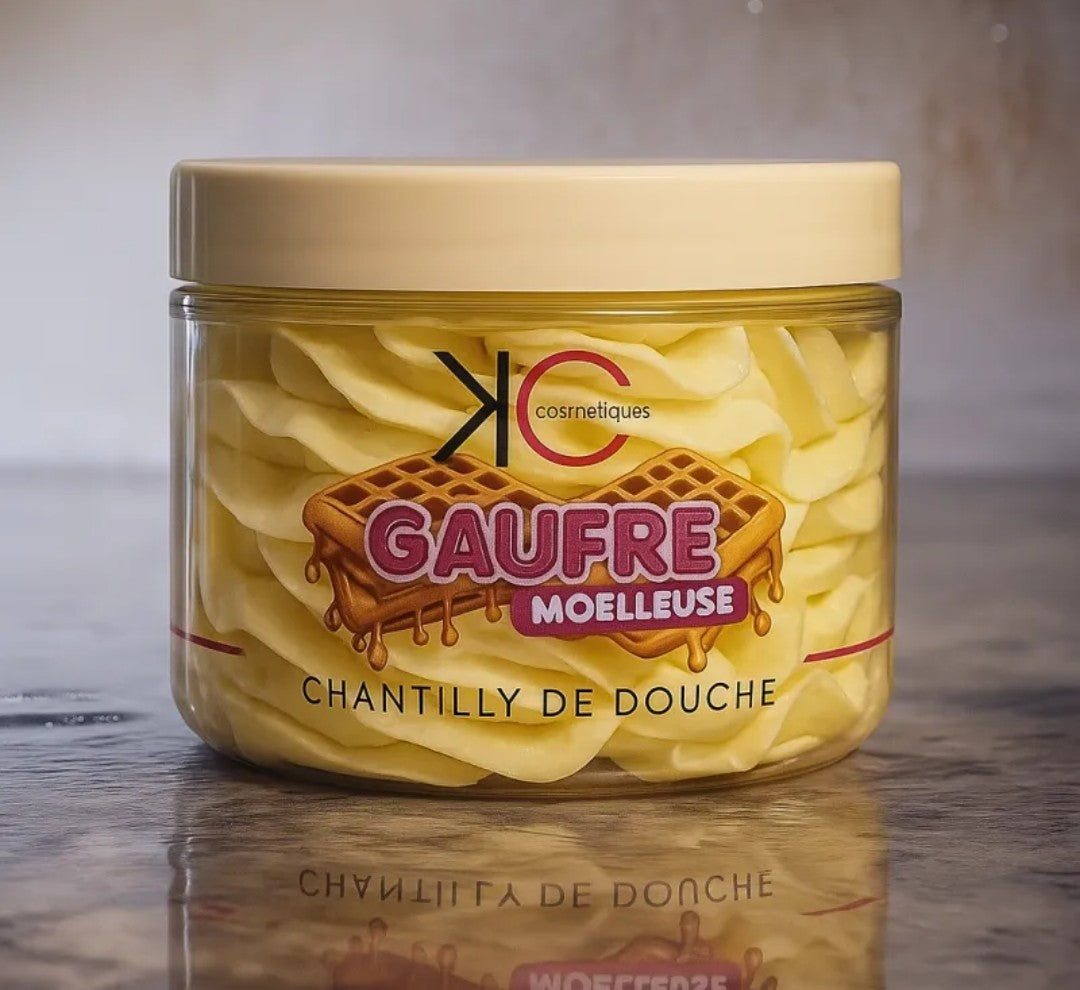 Chantilly de douche Gauffre